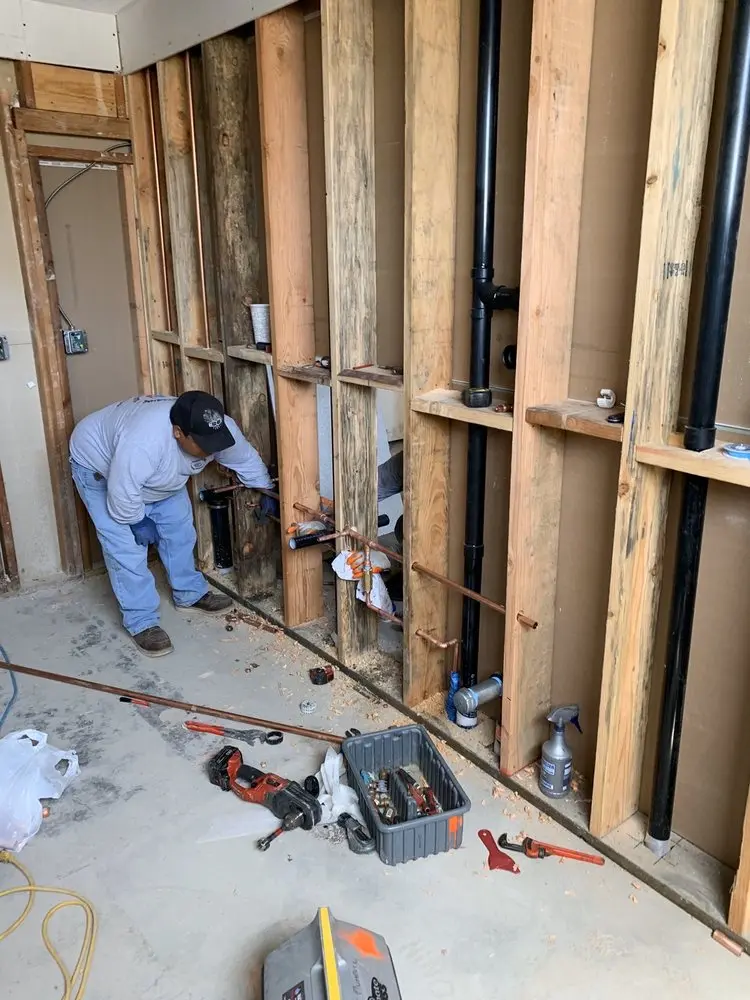 Commercial rough-in plumbing for Commercial Plumbing in Houma